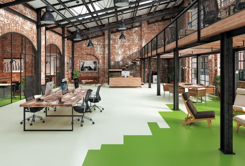 Sàn Vinyl Kháng Khuẩn POLYFLOR PALETTONE - Hoàn Thiện Nội Thất Huyền Phát.