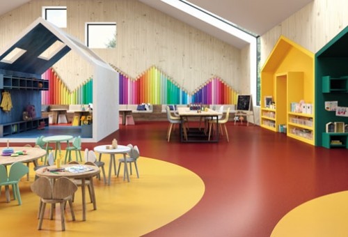 Sàn Vinyl Kháng Khuẩn POLYFLOR PALETTONE - Hoàn Thiện Nội Thất Huyền Phát.