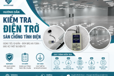 Hướng Dẫn Kiểm Tra Điện Trở Sàn Chống Tĩnh Điện Đúng Tiêu Chuẩn