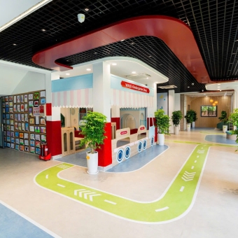 Công Trình Thi Công Sàn Vinyl Cho Trường Mầm Non Tại Đồng Nai