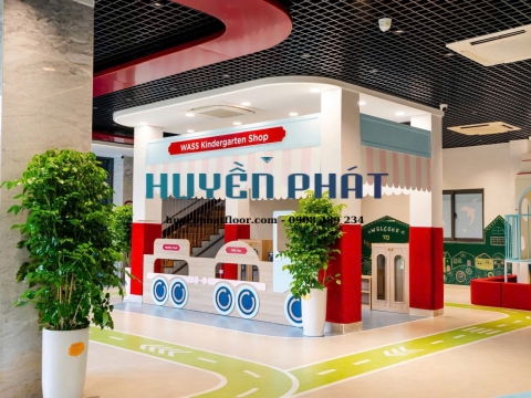 Công Trình Thi Công Sàn Vinyl Cho Trường Mầm Non Tại Đồng Nai