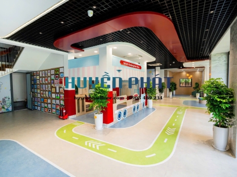 Công Trình Thi Công Sàn Vinyl Cho Trường Mầm Non Tại Đồng Nai