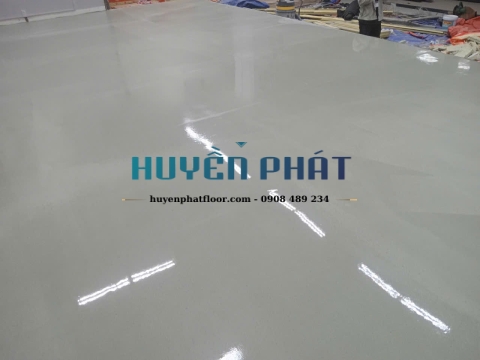 Thi Công Vữa Tự Phẳng Và Sàn Vinyl Kháng Khuẩn