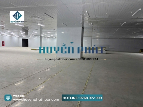 Thi Công Sàn Vinyl Chống Tĩnh Điện ESD Cho Nhà Máy, Nhà Xưởng