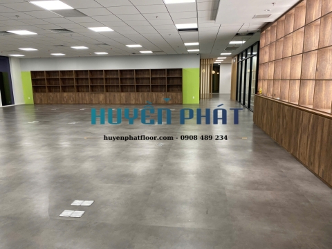 Thi Công Sàn Vinyl Tấm Cho Văn Phòng – Giải Pháp Thẩm Mỹ & Hiện Đại