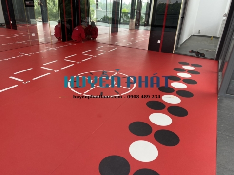 Thi Công Sàn Phòng Tập