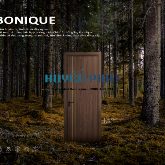 Cửa Nhựa Composite EBONIQUE