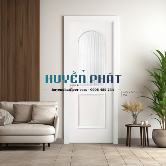 Cửa Nhựa Composite Tuyết Trắng 
