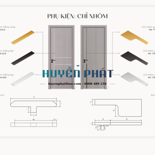 Cửa Nhựa Composite Khói Huyền Ảo