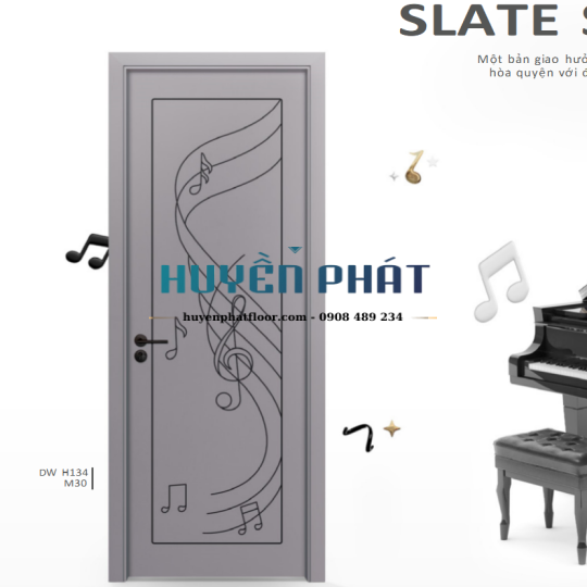Cửa Nhựa Composite SLATE SYMPHONY