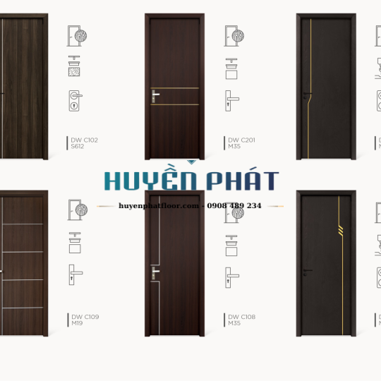 Cửa Nhựa Composite UMBER LUXE 