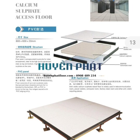 Sàn nâng calisunfat - HP683